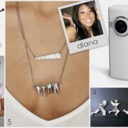 A collage of photos with the name diana.