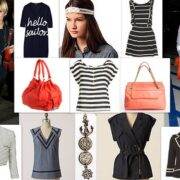 A collage of different types of clothing and accessories.